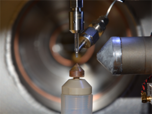 close-up photo of liquid microject apparatus